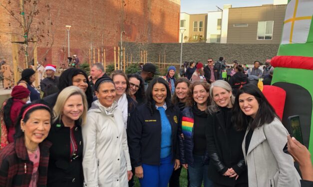 MAYOR BREED CELEBRATES THE REOPENING OF FILLMORE TURK MINI PARK
