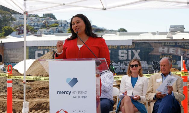 MAYOR BREED CELEBRATES GROUNDBREAKING OF NEW SENIOR HOUSING DEVELOPMENT IN THE MISSION