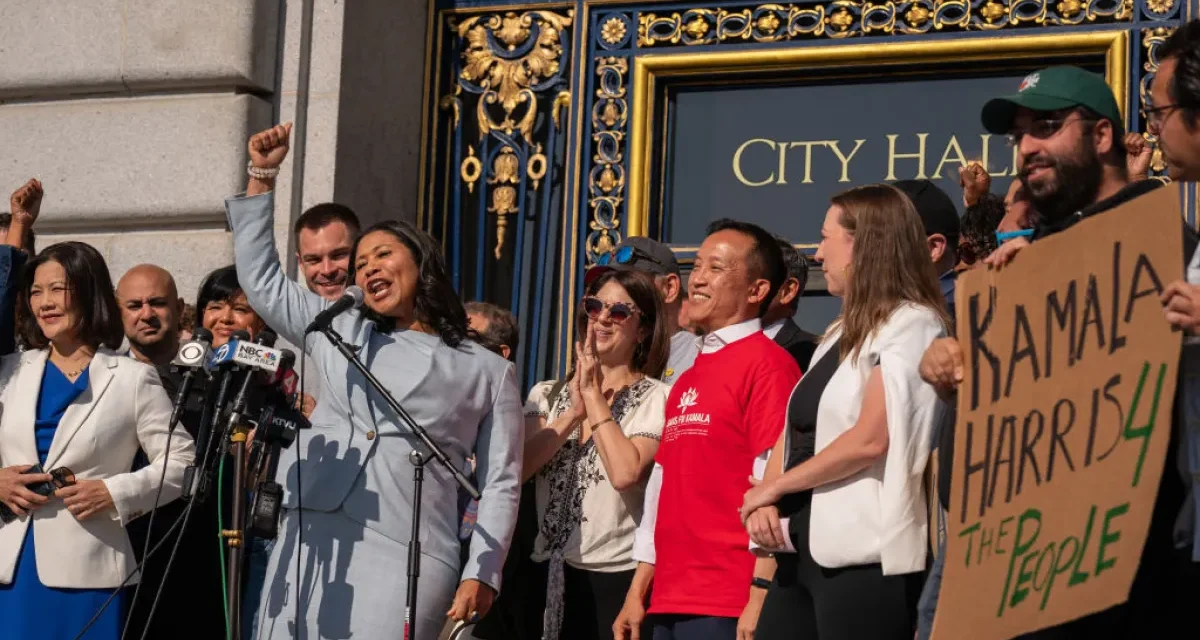 SAN FRANCISCO LEADERSHIP RALLY IN SUPPORT OF KAMALA HARRIS