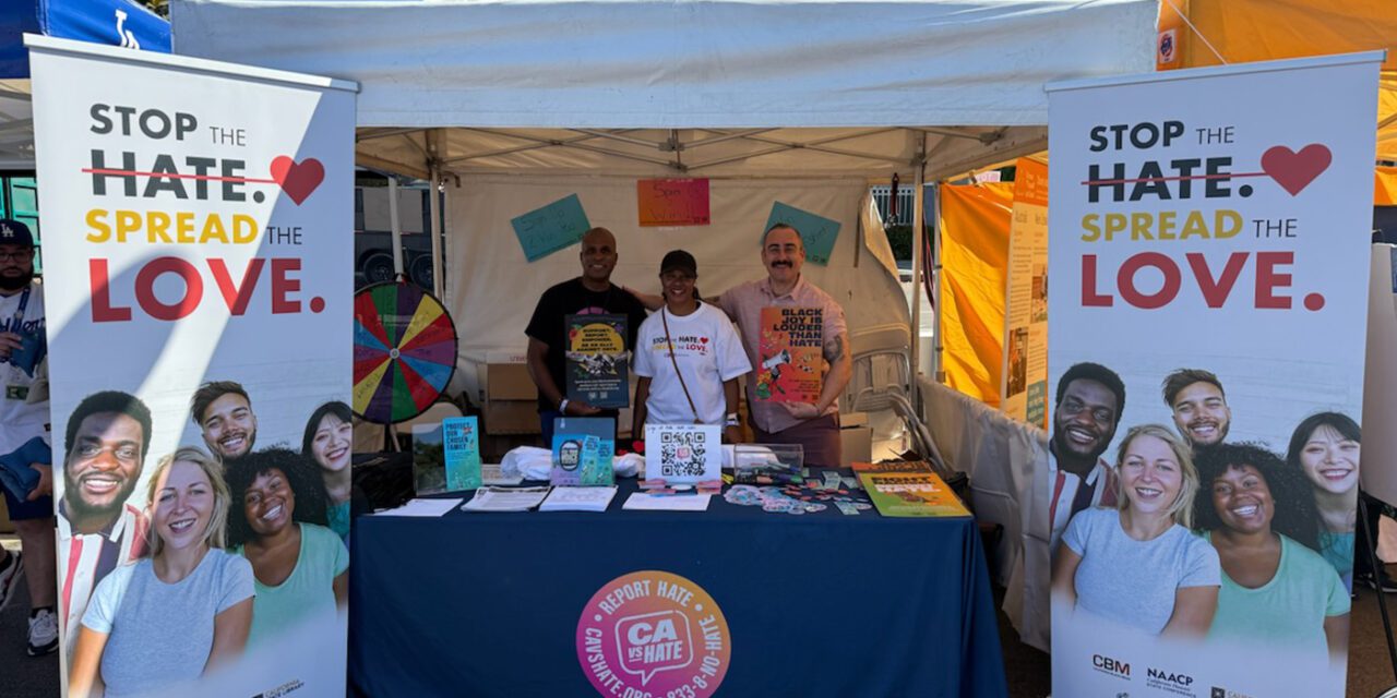 Stop-the-Hate Message Shared With Tens of Thousands at Calif’s Largest Black-Themed Street Festival