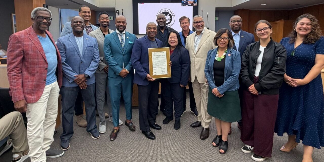 Alameda County Board of Supervisors Honors 100 Black Men of the Bay Area